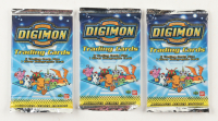 Lot of (3) 1999 Digimon Hobby Packs at PristineAuction.com
