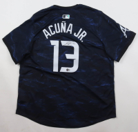 Ronald Acuna Jr. Signed 2023 All-Star Game Nike Authentic Jersey (Beckett) at PristineAuction.com