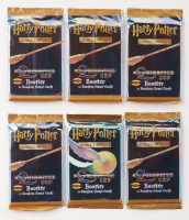Lot of (6) Harry Potter Quidditch Cup Booster Packs at PristineAuction.com