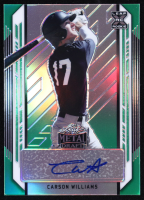 Carson Williams 2021 Leaf Metal Draft Green Foil Signatures #BACW1 #04/10 RC at PristineAuction.com
