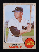 Mickey Mantle 1968 Topps #280 at PristineAuction.com