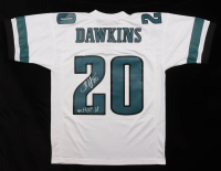 Brian Dawkins Signed Eagles Mitchell & Ness Authentic Jersey Inscribed "HOF 18" (Fanatics) at PristineAuction.com