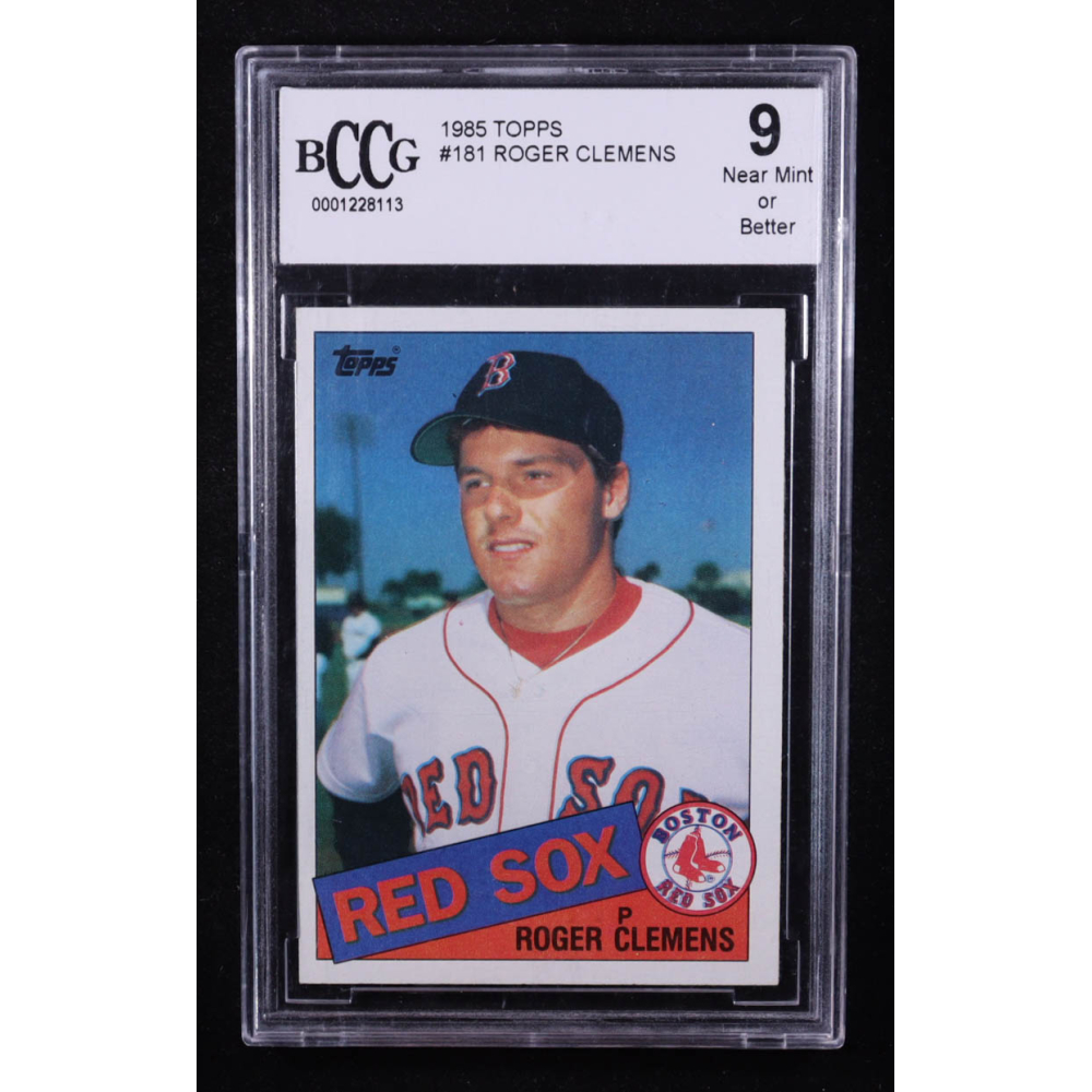 Roger Clemens 1985 Topps #181 RC (BCCG 9) at PristineAuction.com