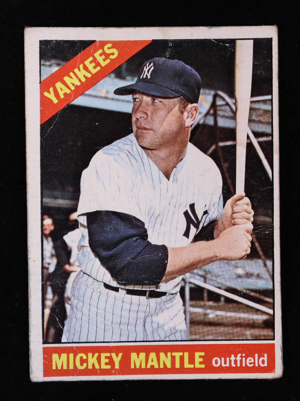Mickey Mantle 1966 Topps #50 at PristineAuction.com Mickey Mantle 1966 Topps #50 at PristineAuction.com