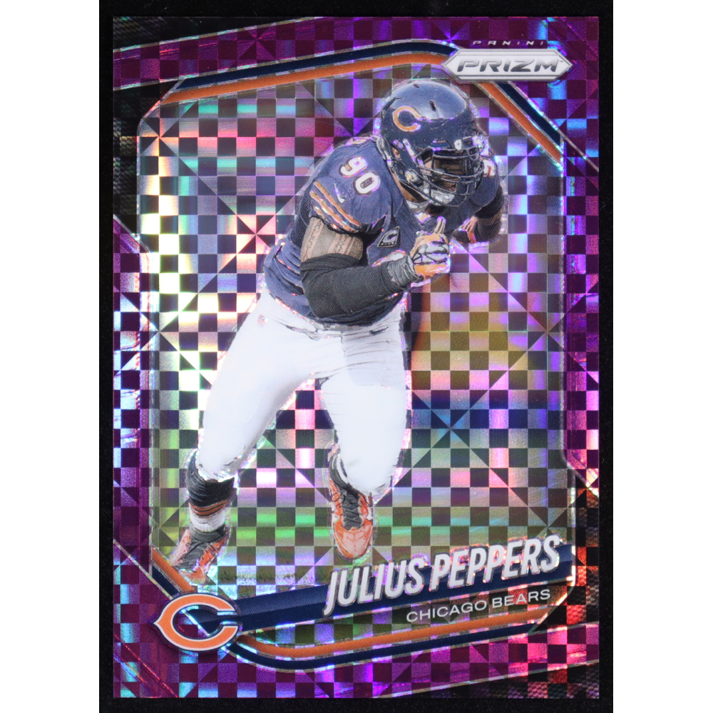 Julius Peppers 2025 Panini Prizm Purple Power #296 #13/49 at PristineAuction.com