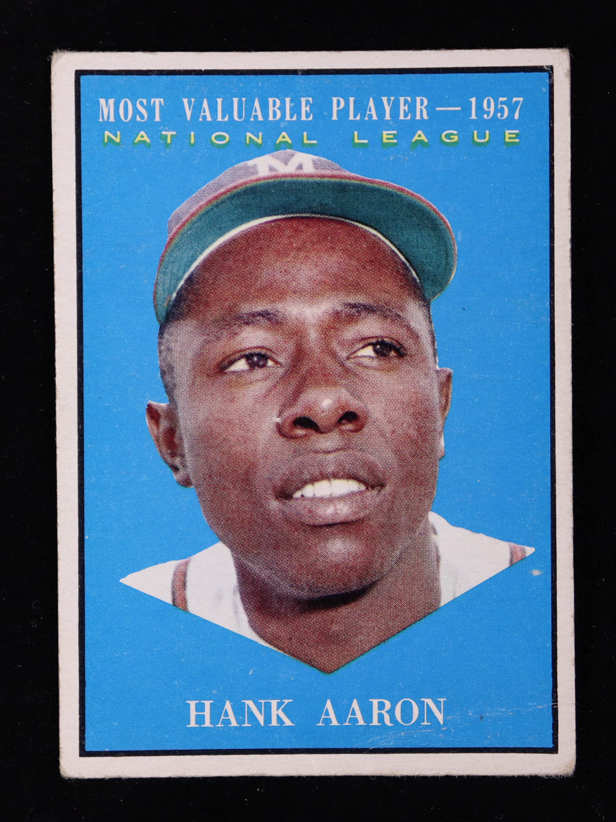 Hank Aaron 1961 Topps #484 MVP at PristineAuction.com Hank Aaron 1961 Topps #484 MVP at PristineAuction.com