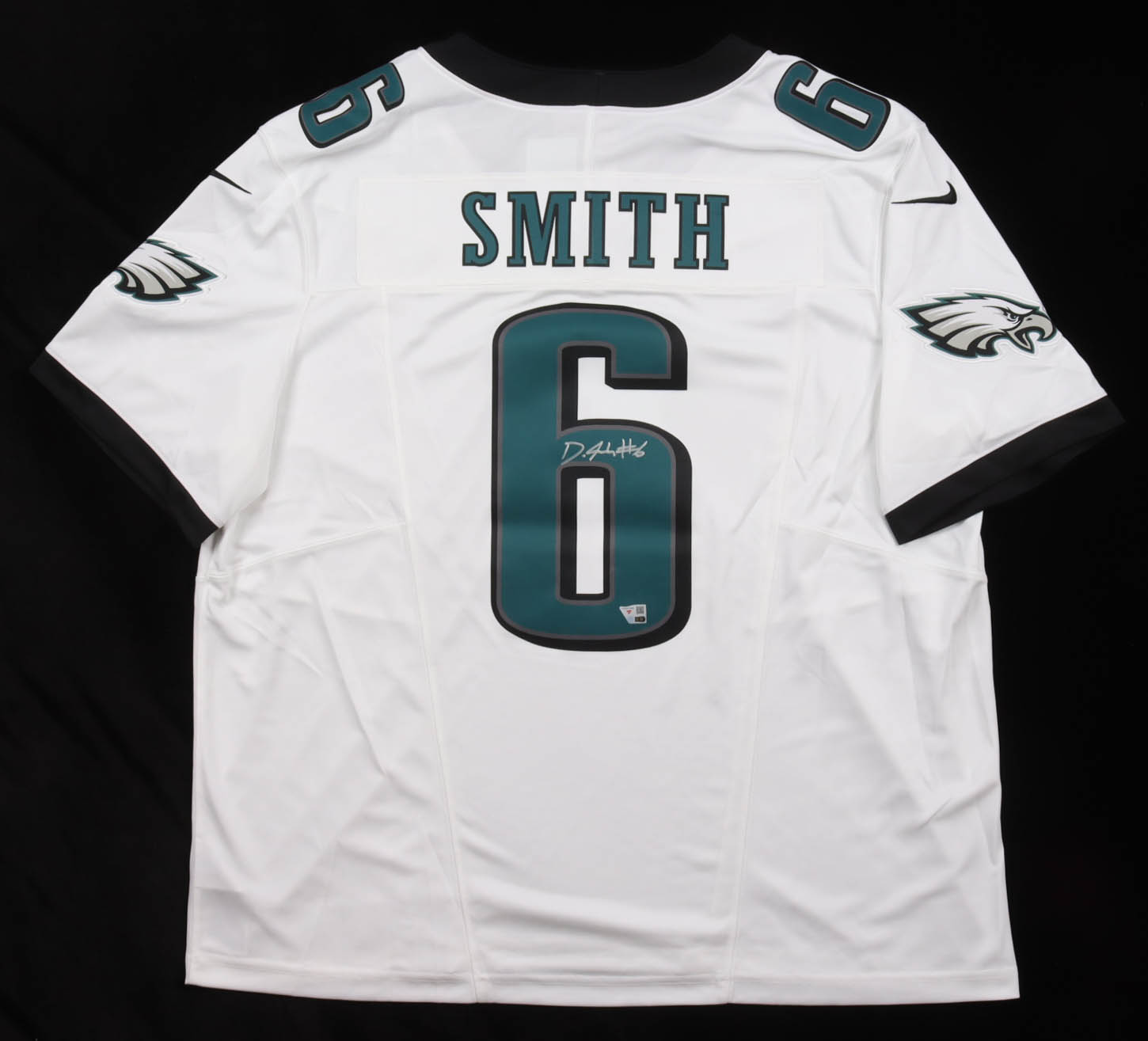 DeVonta Smith Signed Eagles Nike Authentic Jersey (Fanatics) at PristineAuction.com DeVonta Smith Signed Eagles Nike Authentic Jersey (Fanatics) at PristineAuction.com