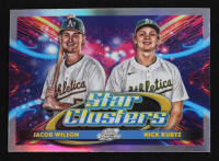 Nick Kurtz / Jacob Wilson 2025 Topps Cosmic Chrome Dual Star Clusters #DSC6 RC at PristineAuction.com
