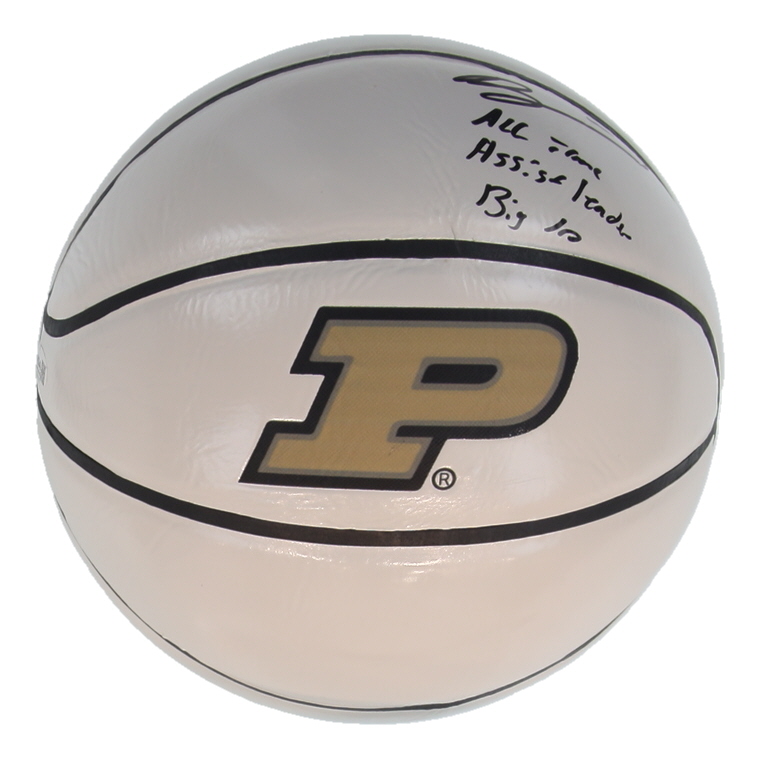 Braden Smith Signed Purdue Boilermakers Logo Basketball Inscribed "All-Time Assist Leader Big 10" (JSA) at PristineAuction.com Braden Smith Signed Purdue Boilermakers Logo Basketball Inscribed "All-Time Assist Leader Big 10" (JSA) at PristineAuction.com