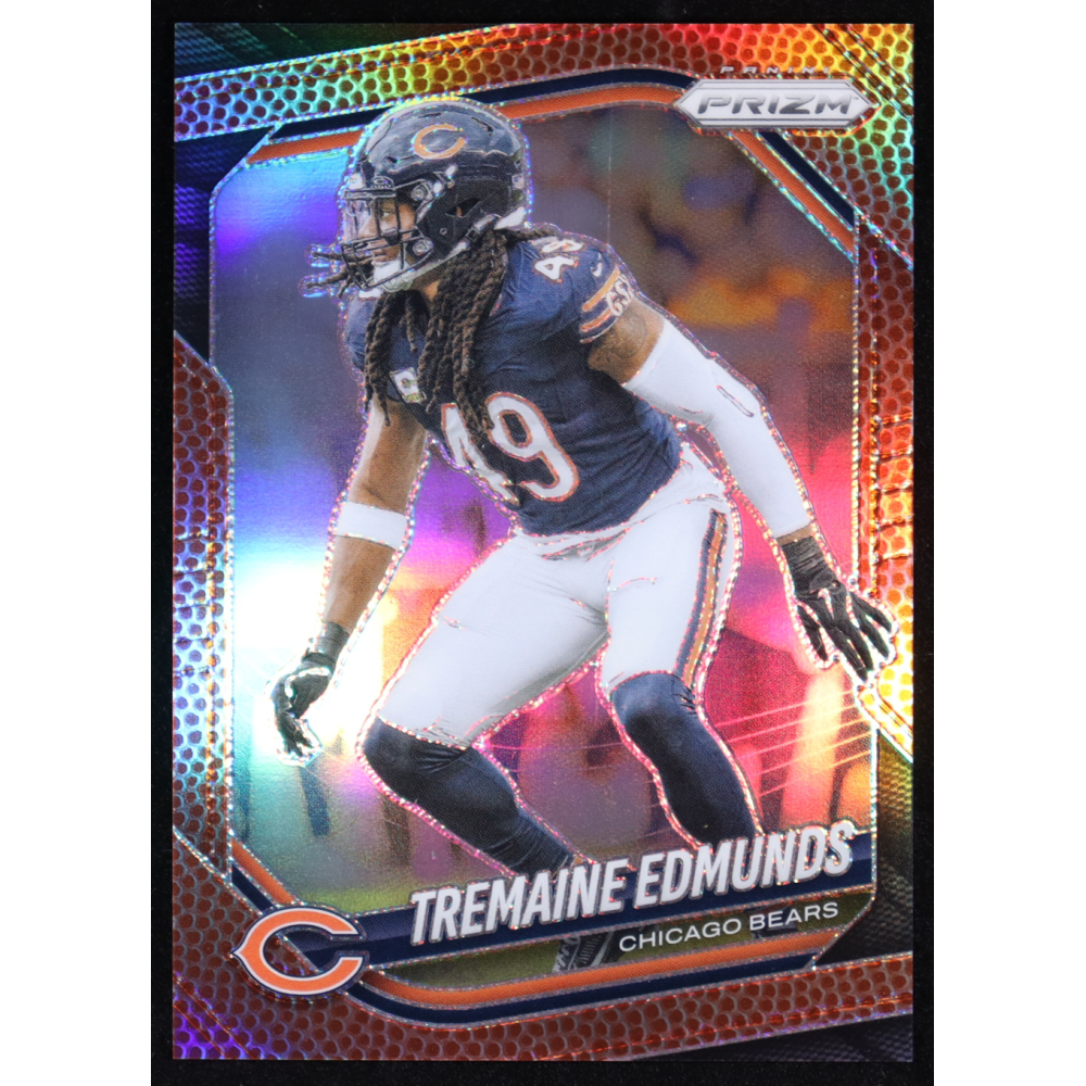 Tremaine Edmunds 2025 Panini Prizm Pigskin #245 #068/180 at PristineAuction.com