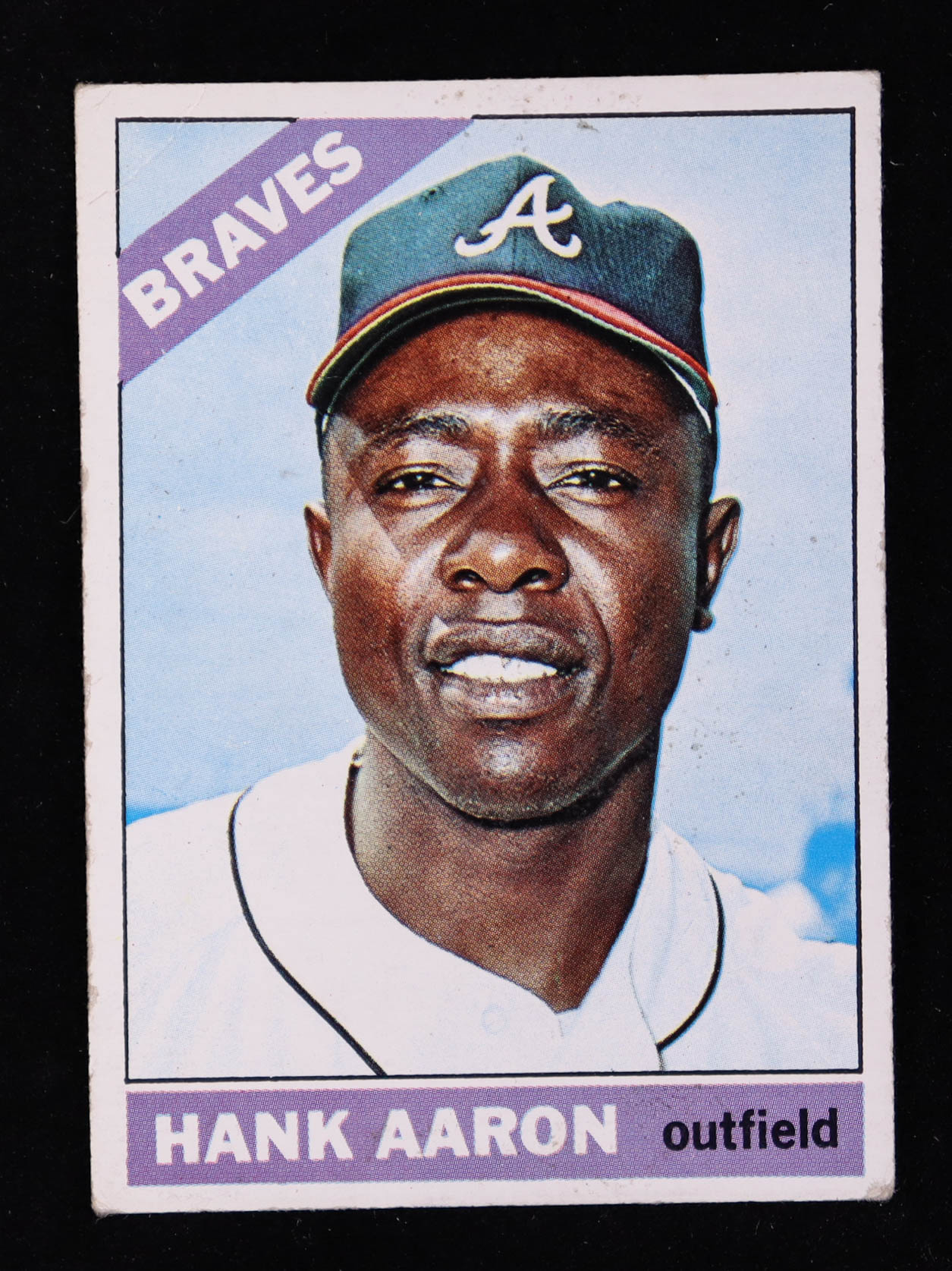 Hank Aaron1966 Topps #500 at PristineAuction.com Hank Aaron1966 Topps #500 at PristineAuction.com