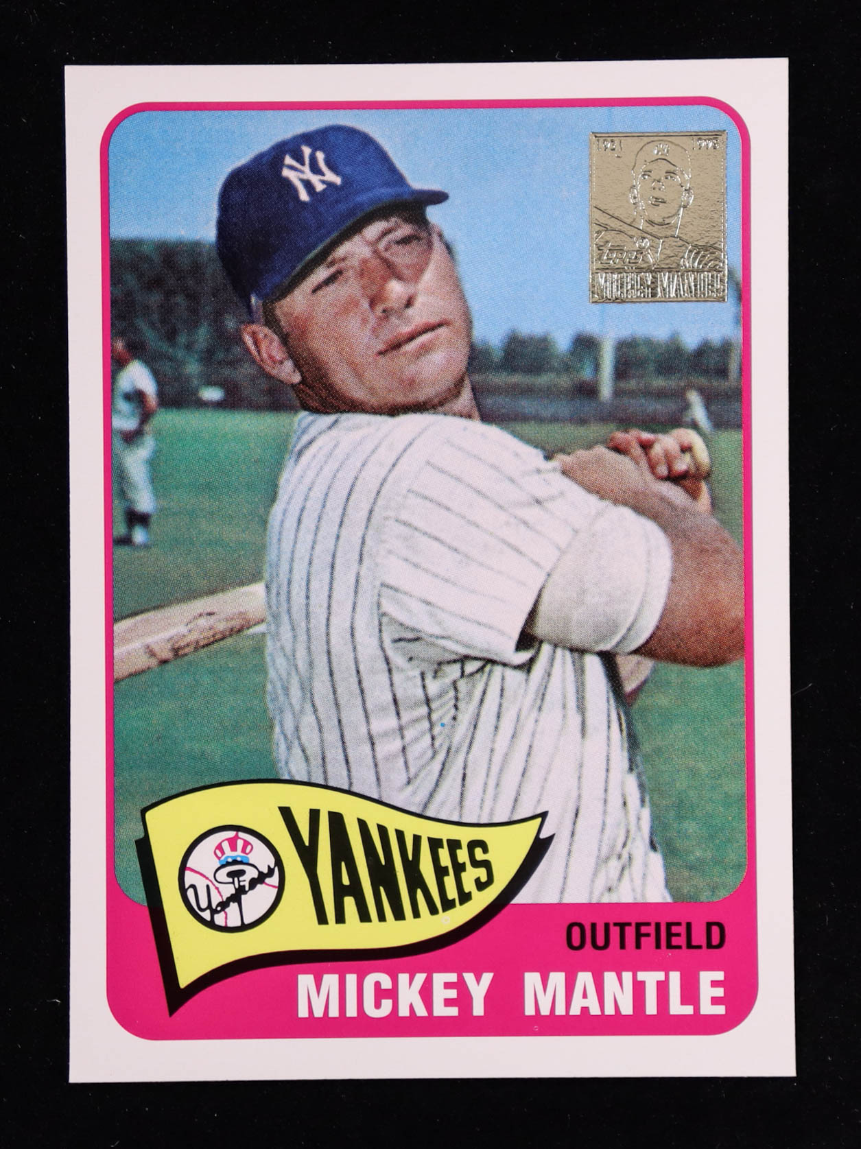 Mickey Mantle 1996 Topps Mantle #15 / 1965 Topps at PristineAuction.com Mickey Mantle 1996 Topps Mantle #15 / 1965 Topps at PristineAuction.com