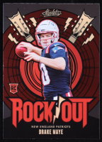 Drake Maye 2024 Absolute Rock Out #17 RC at PristineAuction.com