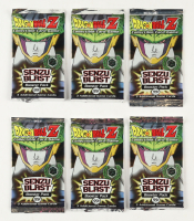 Lot of (6) Dragonball Z Senzu Blast Booster Packs at PristineAuction.com