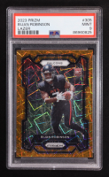 Bijan Robinson 2023 Panini Prizm Prizms Orange Lazer #305 RC (PSA 9) at PristineAuction.com