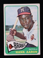 Hank Aaron 1965 Topps #170 at PristineAuction.com