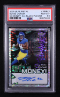 Blake Corum 2025 Leaf Metal So Money Pulsar Black #SMBC1 #1/2 (PSA 8.5) at PristineAuction.com