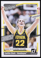 Caitlin Clark 2024 Panini Caitlin Clark Collection Donruss Highlights #H9 at PristineAuction.com
