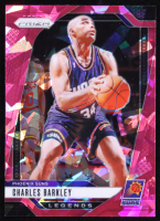 Charles Barkley 2024-25 Panini Prizm Prizms Pink Ice #280 at PristineAuction.com