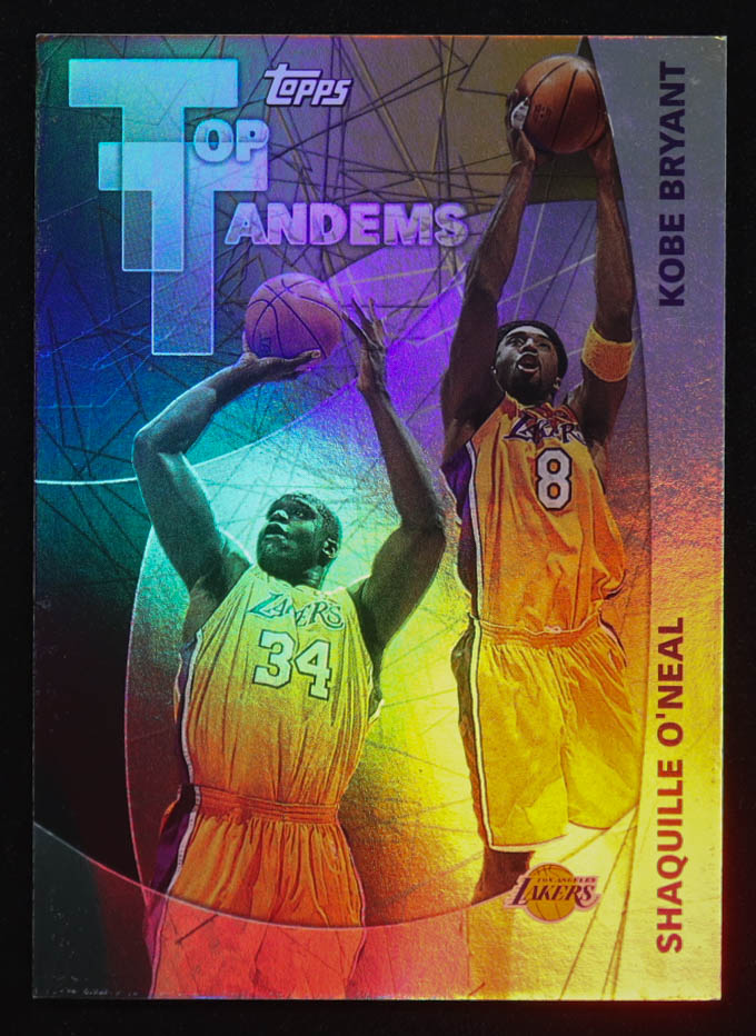 Shaquille O'Neal / Kobe Bryant 2002-03 Topps Top Tandems #TT2 at PristineAuction.com Shaquille O'Neal / Kobe Bryant 2002-03 Topps Top Tandems #TT2 at PristineAuction.com