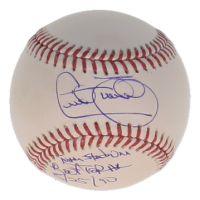 Cecil Fielder Signed OML Baseball Inscribed "Tiger Stadium Roof Top HR 8/25/90" (PSA) at PristineAuction.com