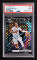 Stephon Castle 2024-25 Panini Mosaic Mosaic Genesis #290 RC / City Edition (PSA 9) at PristineAuction.com