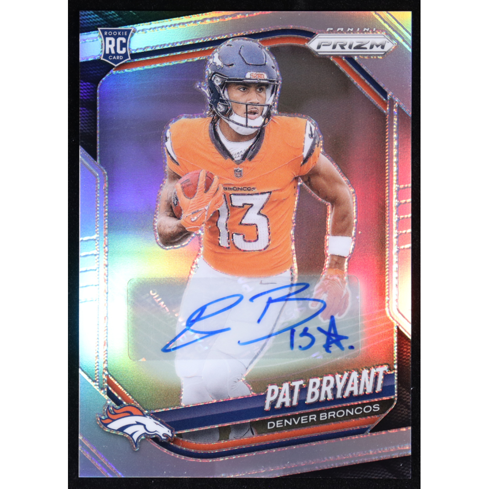 Pat Bryant 2025 Panini Prizm Auto #366 RC at PristineAuction.com