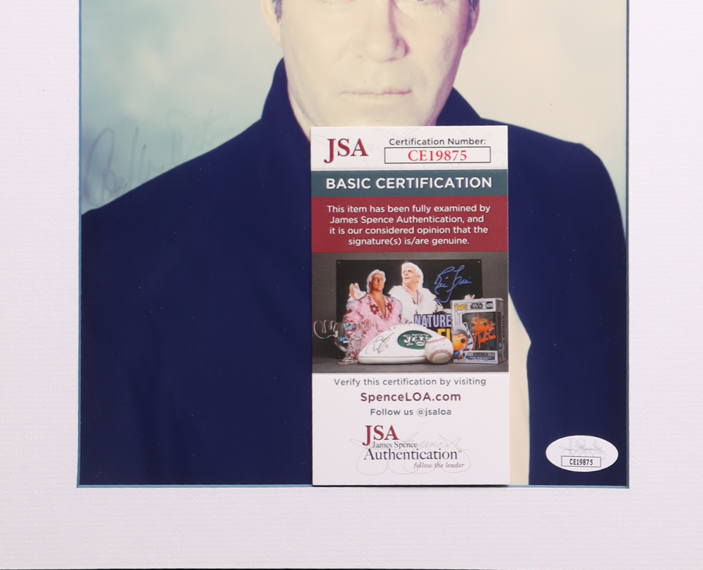 William Shatner Signed 10x12 Custom Matted Photo Display (JSA) at PristineAuction.com William Shatner Signed 10x12 Custom Matted Photo Display (JSA) at PristineAuction.com