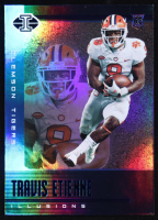 Travis Etienne Jr. 2021 Panini Chronicles Draft Picks Illusions Blue #111 #98/99 RC at PristineAuction.com