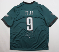 Nick Foles Signed Eagles Nike Authentic Jersey (Fanatics) at PristineAuction.com