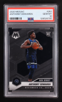 Anthony Edwards 2020-21 Panini Mosaic #261 RC (PSA 10) at PristineAuction.com