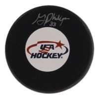 Gwyneth Philips Signed Team USA Logo Hockey Puck (Premium Autographs) at PristineAuction.com