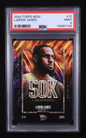 LeBron James 2024-25 Topps Now #12 (PSA 9) at PristineAuction.com