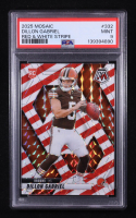 Dillon Gabriel 2025 Panini Mosaic Mosaic Red and White Stripe #332 RC (PSA 9) at PristineAuction.com
