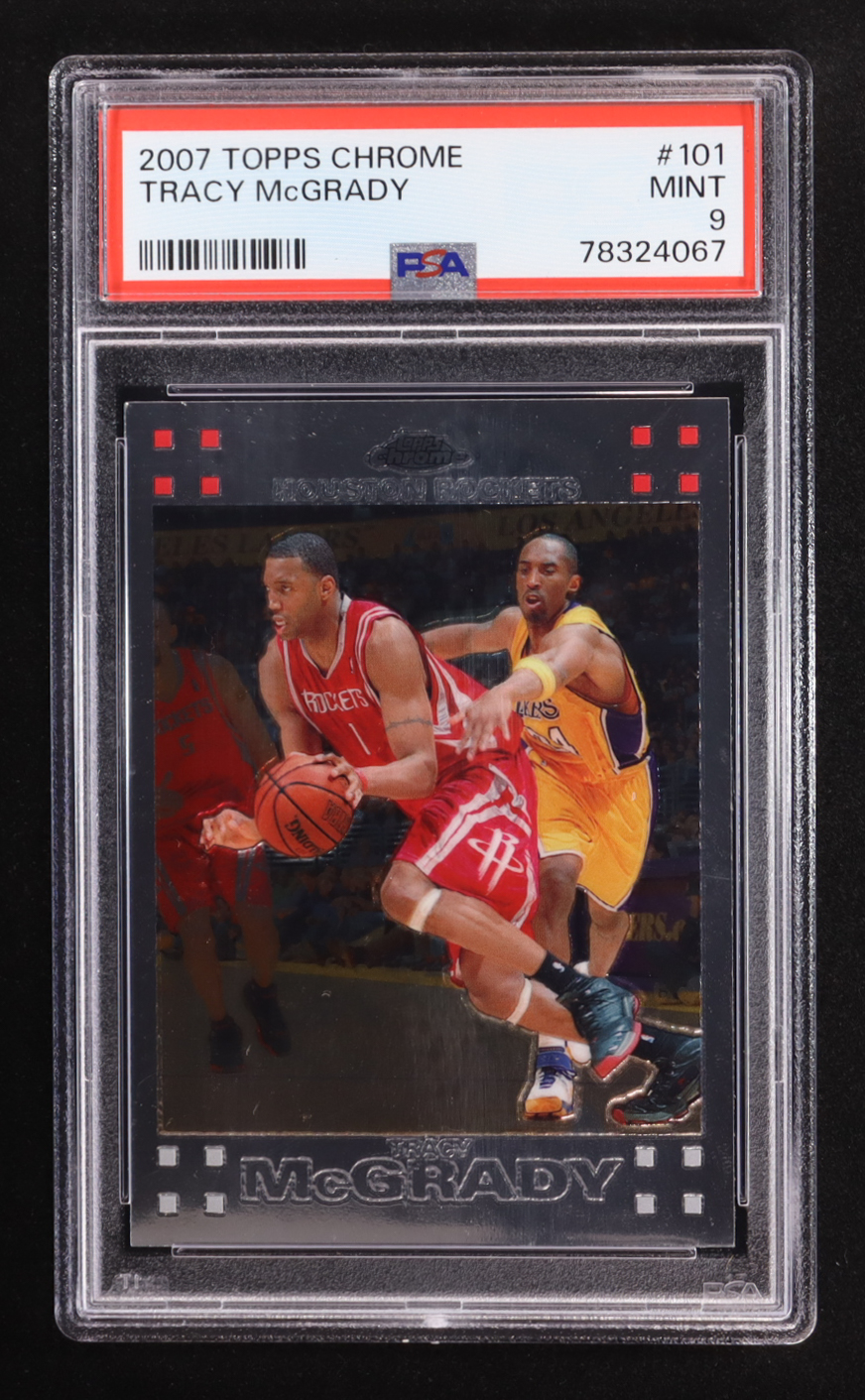 Tracy McGrady 2007-08 Topps Chrome #101 (PSA 9) at PristineAuction.com Tracy McGrady 2007-08 Topps Chrome #101 (PSA 9) at PristineAuction.com