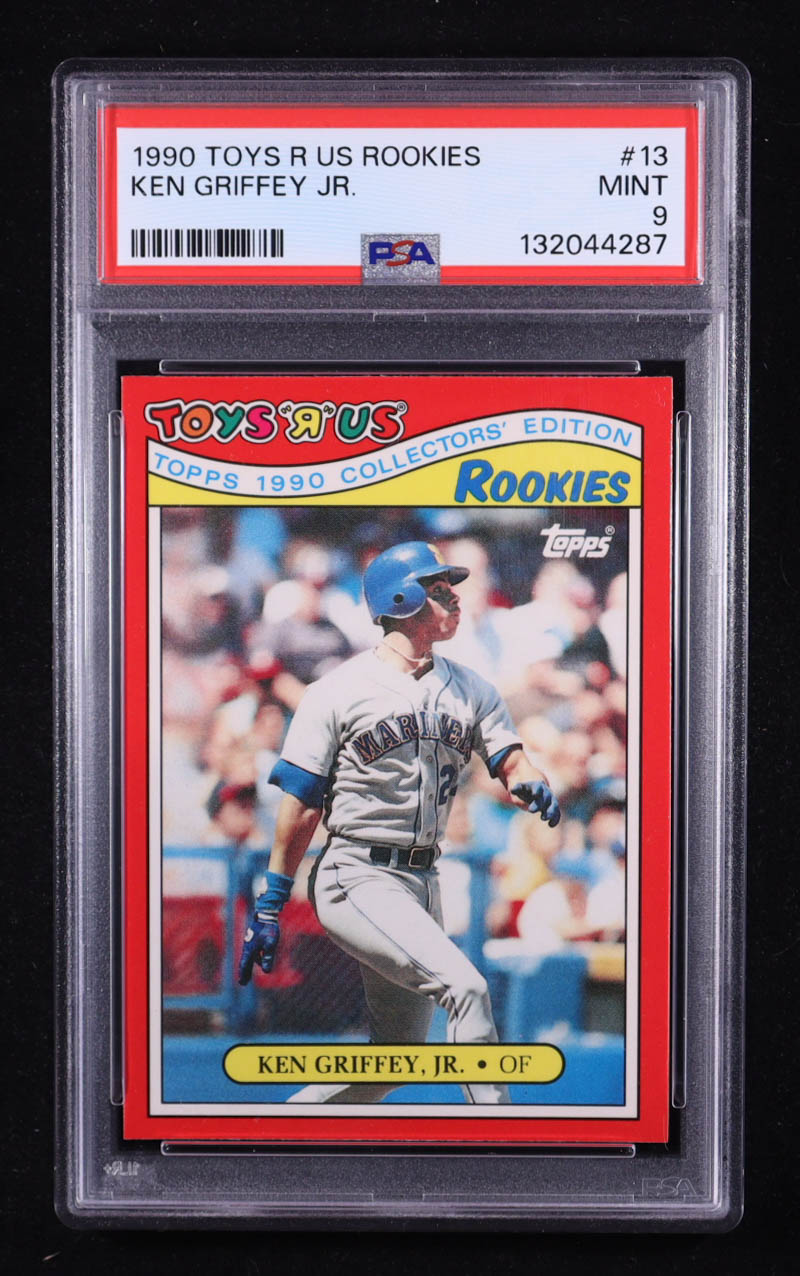 Ken Griffey Jr. 1990 Toys R Us Rookies #13 (PSA 9) at PristineAuction.com Ken Griffey Jr. 1990 Toys R Us Rookies #13 (PSA 9) at PristineAuction.com