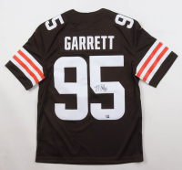 Myles Garrett Signed Browns Nike Authentic Jersey (Fanatics) at PristineAuction.com