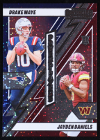 Drake Maye / Jayden Daniels 2024 Panini Contenders Power Players #22 RC at PristineAuction.com