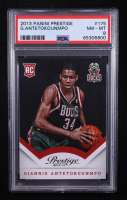 Giannis Antetokounmpo 2013-14 Prestige #175 RC (PSA 8) at PristineAuction.com
