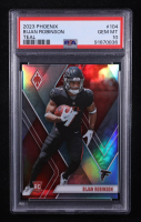Bijan Robinson 2023 Panini Phoenix Teal #104 #056/150 RC (PSA 10) at PristineAuction.com