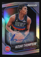 Ausar Thompson 2024-25 Panini Prizm Black Autographs Prizms Silver #90 at PristineAuction.com