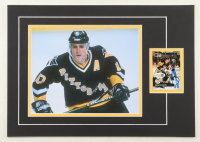 Ron Francis Signed 12x17 Custom Matted Trading Card Display with Photo (JSA) at PristineAuction.com