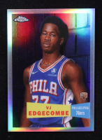 VJ Edgecombe 2025-26 Topps NBA Living Set Chrome Refractor #17 SP at PristineAuction.com