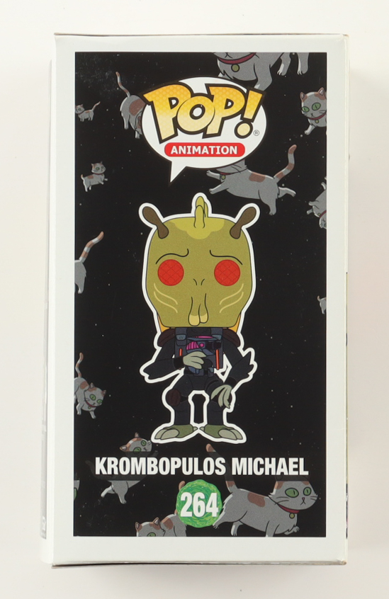 Andrew Daly Signed "Rick and Morty" #264 Krombopulos Michael Funko Pop! Vinyl Figure (PSA) at PristineAuction.com Andrew Daly Signed "Rick and Morty" #264 Krombopulos Michael Funko Pop! Vinyl Figure (PSA) at PristineAuction.com