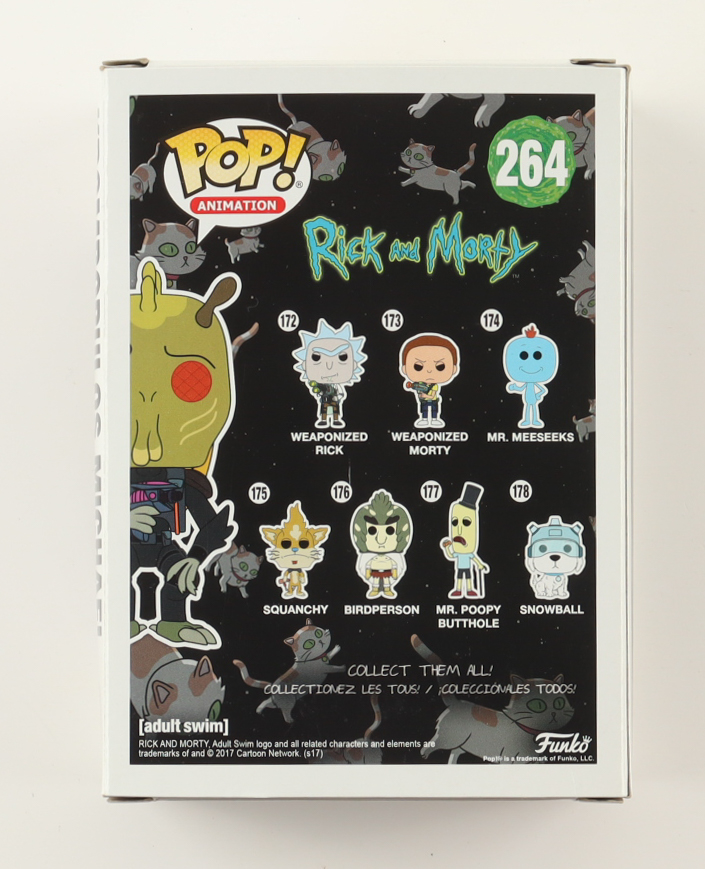 Andrew Daly Signed "Rick and Morty" #264 Krombopulos Michael Funko Pop! Vinyl Figure (PSA) at PristineAuction.com Andrew Daly Signed "Rick and Morty" #264 Krombopulos Michael Funko Pop! Vinyl Figure (PSA) at PristineAuction.com