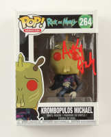 Andrew Daly Signed "Rick and Morty" #264 Krombopulos Michael Funko Pop! Vinyl Figure (PSA) at PristineAuction.com