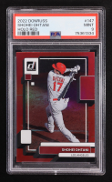 Shohei Ohtani 2022 Donruss Holo Red #147 (PSA 9) at PristineAuction.com