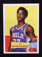 VJ Edgecombe 2025-26 Topps NBA Living Set Background Variation #17 SP at PristineAuction.com