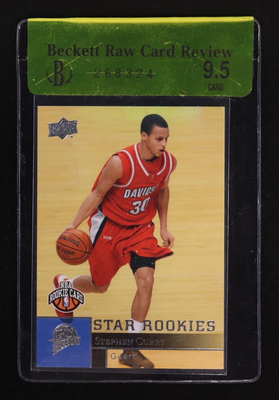 Stephen Curry 2009-10 Upper Deck #234 SP RC (Beckett 9.5) at PristineAuction.com Stephen Curry 2009-10 Upper Deck #234 SP RC (Beckett 9.5) at PristineAuction.com