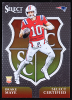 Drake Maye 2024 Select Select Certified Rookies #3 RC at PristineAuction.com